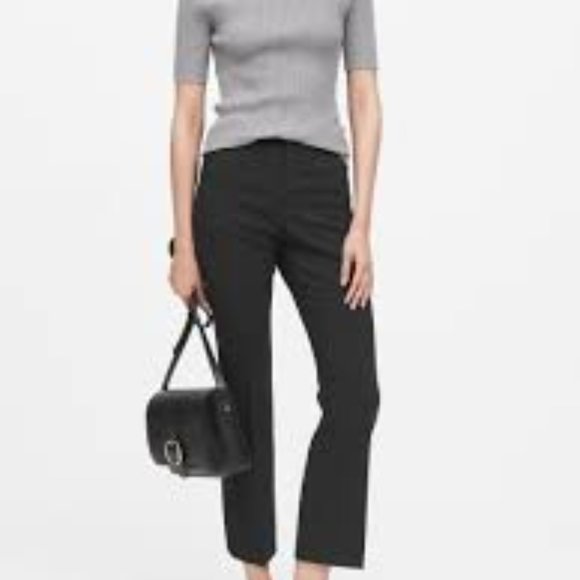 Banana Republic Pants - Banana Republic crop button fly trouser
